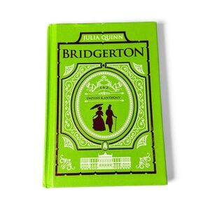 Green Bridgerton Hardcover Book
